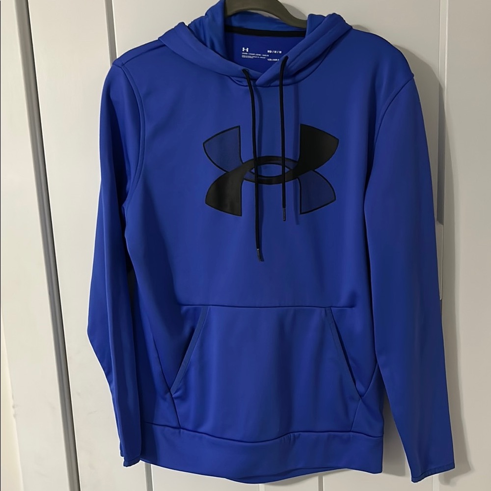 Under Armour Blue Sweatshirt with Black Logo